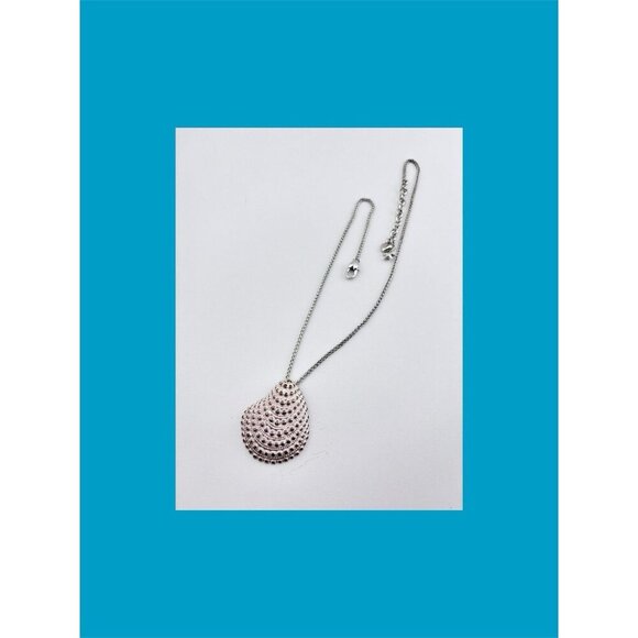 Brighton Cape Cod Shell Pendant Cream Enamel - Picture 6 of 10